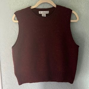 Womens Red Sweater Vest